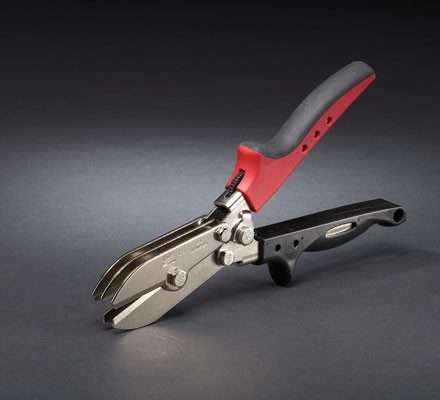 Malco's 5 Blade Sheet Metal Crimper set in front of a black background