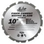 A Malco 10 inch Fiber Cement Saw Blade