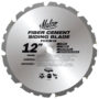 A Malco 12 inch Fiber Cement Saw Blade