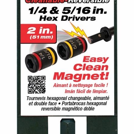 Malco's MSHC Cleanable Reversible Hex Driver in single packaging