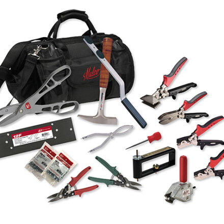 HVAC Tool Kit with 16 Pieces, showing everything included