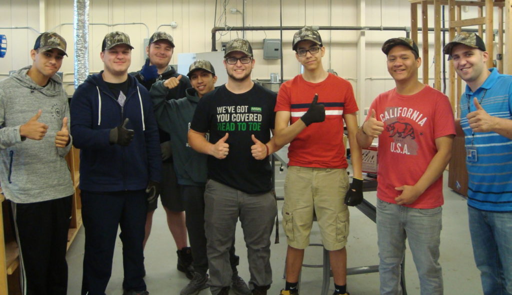 Students at Eastern Suffolk BOCES H.B. Ward Technical Center, where Malco Tools proudly supports their educational endeavors. 