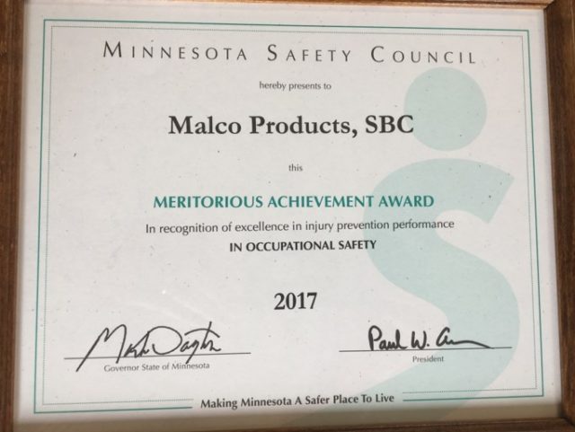 Meritorious Achievment Award