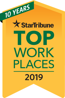 Top Workplace 2019. Join Our Award-Winning Team!