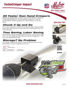 SL17827A TurboCrimper Impact C5A2 Product Sell Sheet