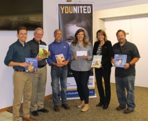 6 Malco employees who were part of the United Way campaign.