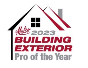 Logo for 2023 Building Exterior Pro.
