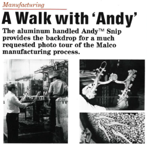 A walk with Andy Ad