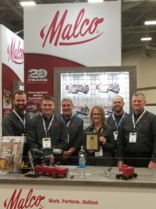 The Malco team at the AHR, Air-Conditioning, Heating, and Refrigerating Expo in 2023