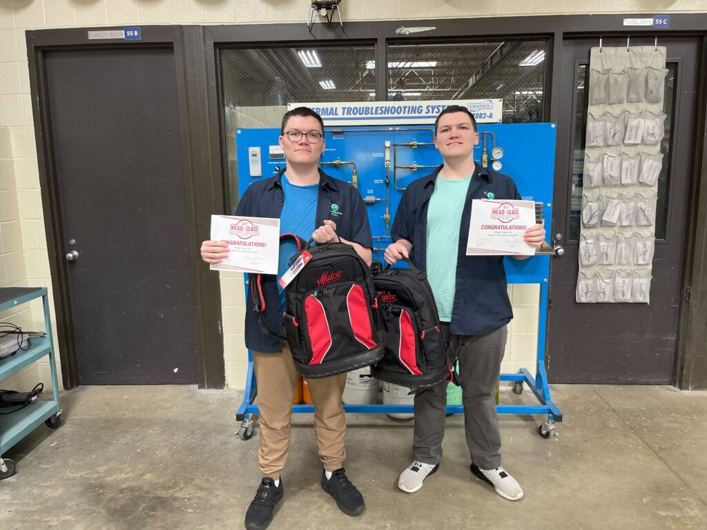 Max Adams and Arden Adams - Head of the Class Winners