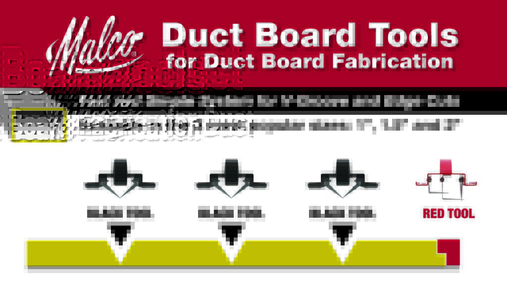 Duct Board Tools