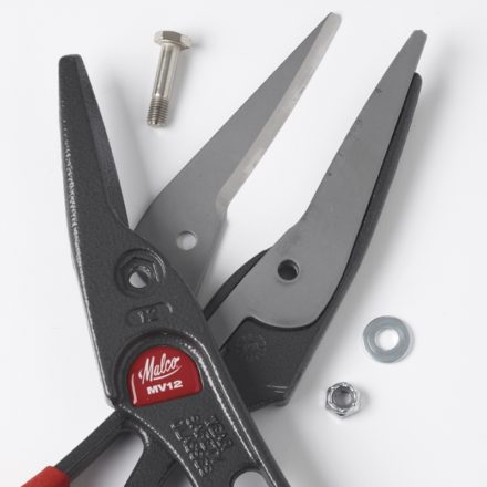 thumbnail image 2 of Malco MV12 Vinyl Snip – 12-Inch High Carbon Steel Blade Cutter For Vinyl & Flexible Materials 2 of 13
